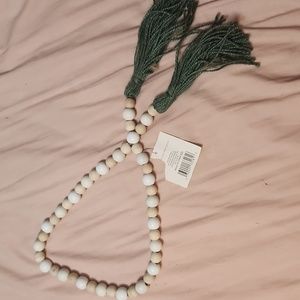 Bead Strand with Tassels